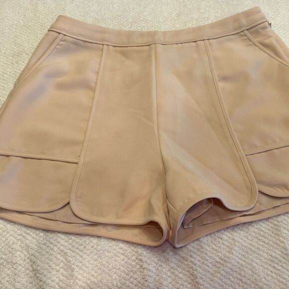 Greylin Large pink peach color shorts NWT front pockets  side zipper - Picture 1 of 6